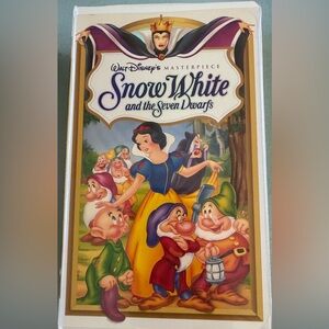 Disney Snow White and the Seven Dwarfs VHS - Multicolor